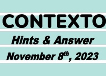 Daily Contexto 416 - November 8th 2023