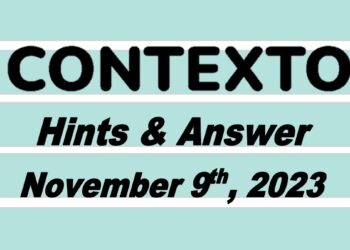Daily Contexto 417 - November 9th 2023