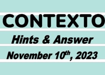 Daily Contexto 418 - November 10th 2023