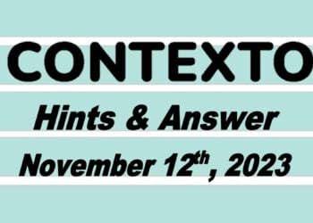Daily Contexto 420 - November 12th 2023