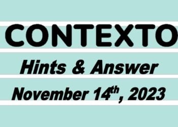 Daily Contexto 422 - November 14th 2023