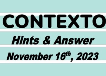 Daily Contexto 424 - November 16th 2023