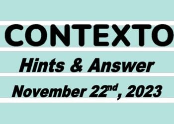 Daily Contexto 430 - November 22nd 2023