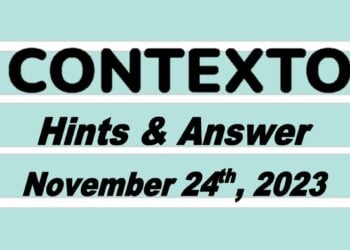 Daily Contexto 432 - November 24th 2023