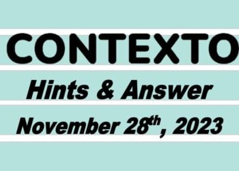 Daily Contexto 436 - November 28th 2023