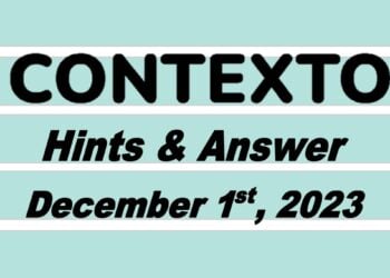 Daily Contexto 439 - December 1st 2023
