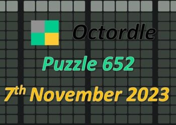 Daily Octordle 652 - November 7th 2023