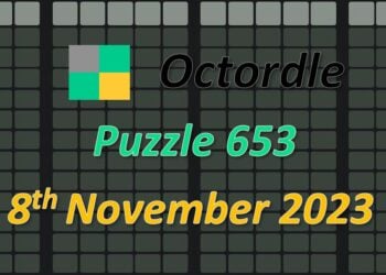 Daily Octordle 653 - November 8th 2023