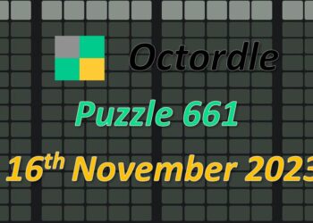 Daily Octordle 661 - November 16th 2023