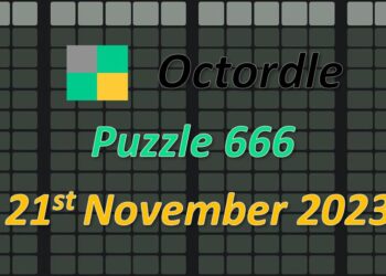 Daily Octordle 666 - November 21st 2023