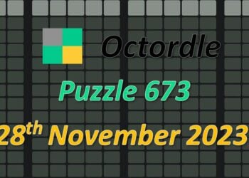 Daily Octordle 673 - November 28th 2023