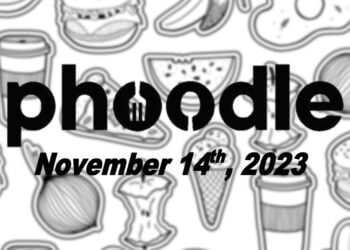 Daily Phoodle - 14th November 2023
