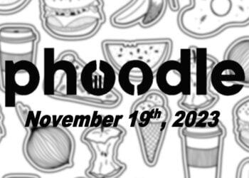 Daily Phoodle - 19th November 2023