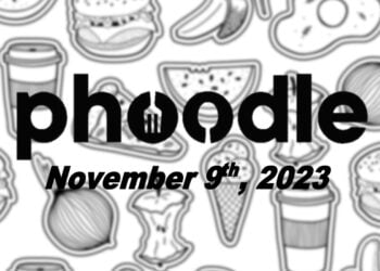 Daily Phoodle - 9th November 2023
