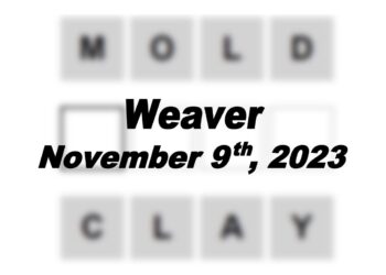 Daily Weaver Answers - 9th November 2023