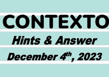 Daily Contexto 442 - December 4th 2023