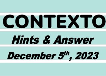 Daily Contexto 443 - December 5th 2023