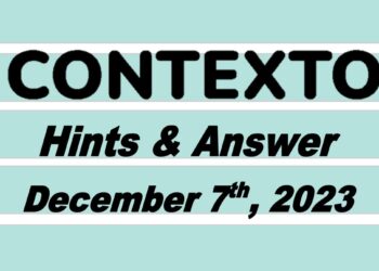 Daily Contexto 445 - December 7th 2023