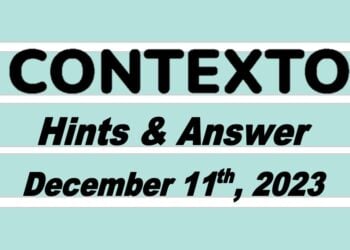 Daily Contexto 449 - December 11th 2023
