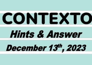Daily Contexto 451 - December 13th 2023