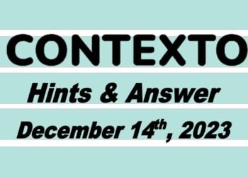 Daily Contexto 452 - December 14th 2023