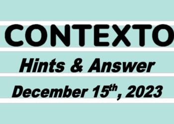 Daily Contexto 452 - December 15th 2023