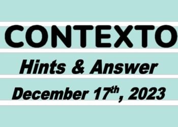 Daily Contexto 454 - December 17th 2023
