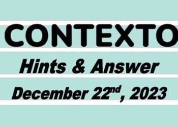 Daily Contexto 459 - December 22nd 2023