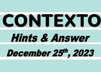 Daily Contexto 462 - December 25th 2023