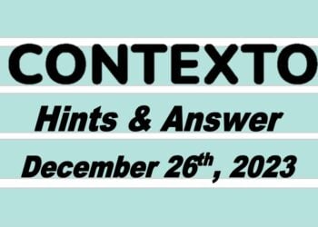 Daily Contexto 463 - December 26th 2023