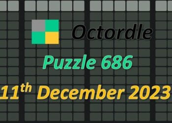 Daily Octordle 686 - December 11th 2023