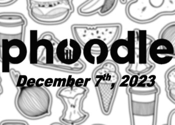 Daily Phoodle - 7th December 2023
