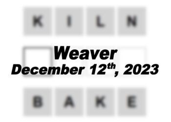 Daily Weaver Answers - 12th December 2023