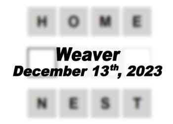 Daily Weaver Answers - 13th December 2023