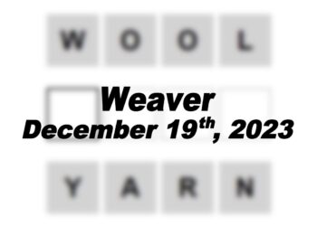 Daily Weaver Answers - 19th December 2023