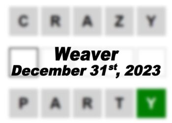 Daily Weaver Answers - 31st December 2023