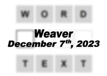 Daily Weaver Answers - 7th December 2023