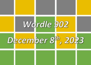 Daily Wordle 902 - 8th December 2023