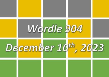 Daily Wordle 904 - 10th December 2023