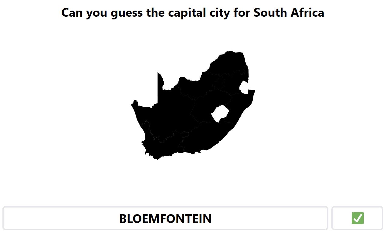 Daily Worldle 695 Bonus Capital City - December 17th 2023