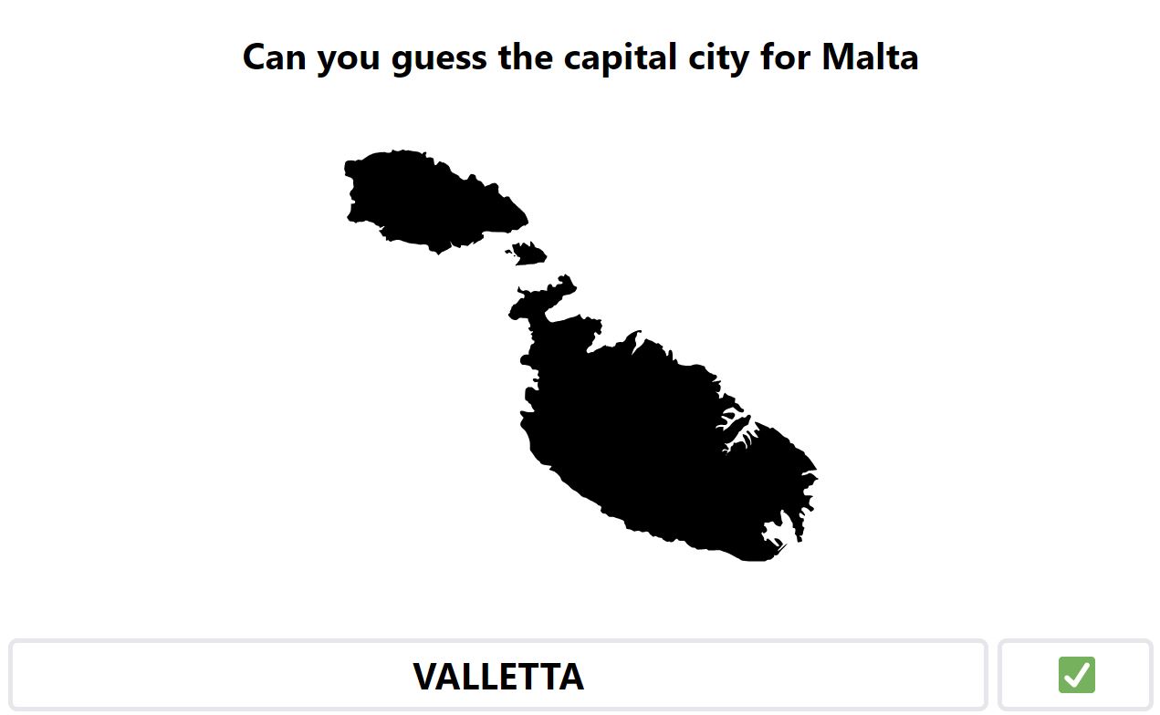 Daily Worldle 697 Bonus Capital City - December 19th 2023