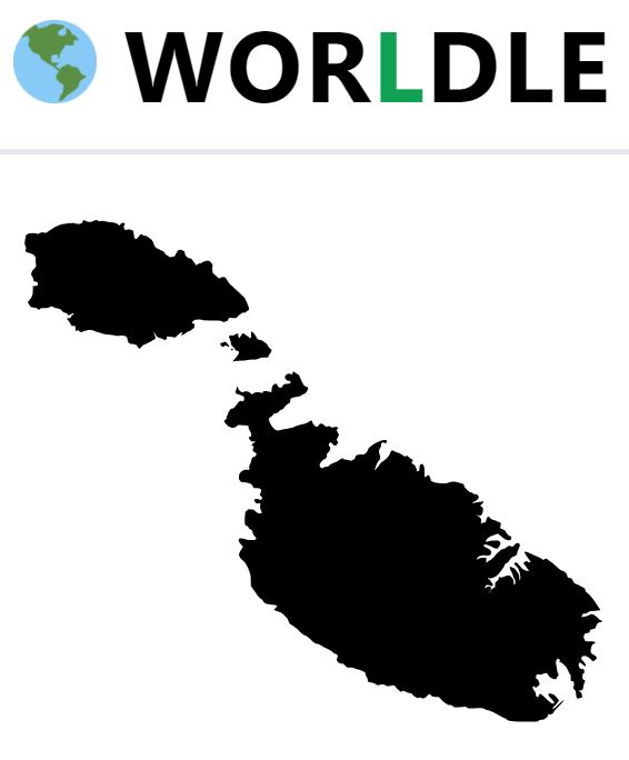 Daily Worldle 697 Country - December 19th 2023
