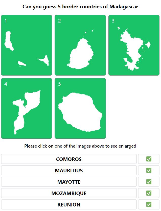 Daily Worldle 699 Bonus Neighbouring Countries Answers - December 21st 2022