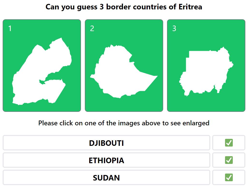 Daily Worldle 701 Bonus Neighbouring Countries Answers - December 23rd 2022