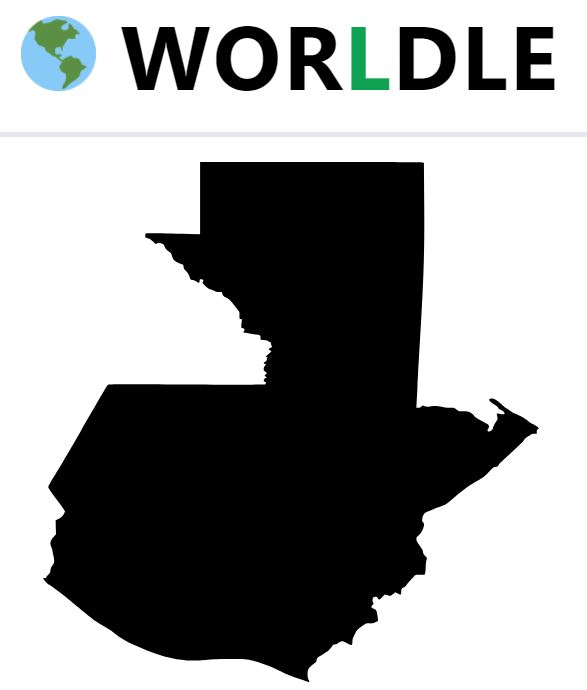 Daily Worldle 702 Country - December 24th 2023