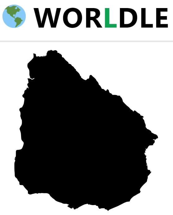Daily Worldle 705 Country - December 27th 2023