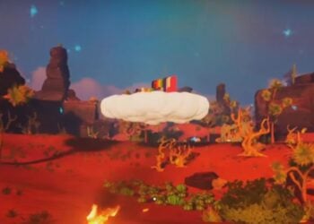 Rainbow Cloud in LEGO Fortnite