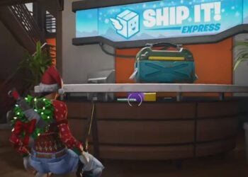 Visit a Ship It! Express Location - Fortnite Winterfest