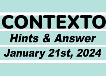 Daily Contexto 490 - January 21st 2024