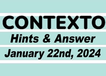 Daily Contexto 491 - January 22nd 2024